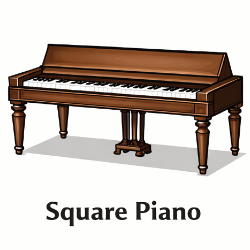 Square (antique) Piano